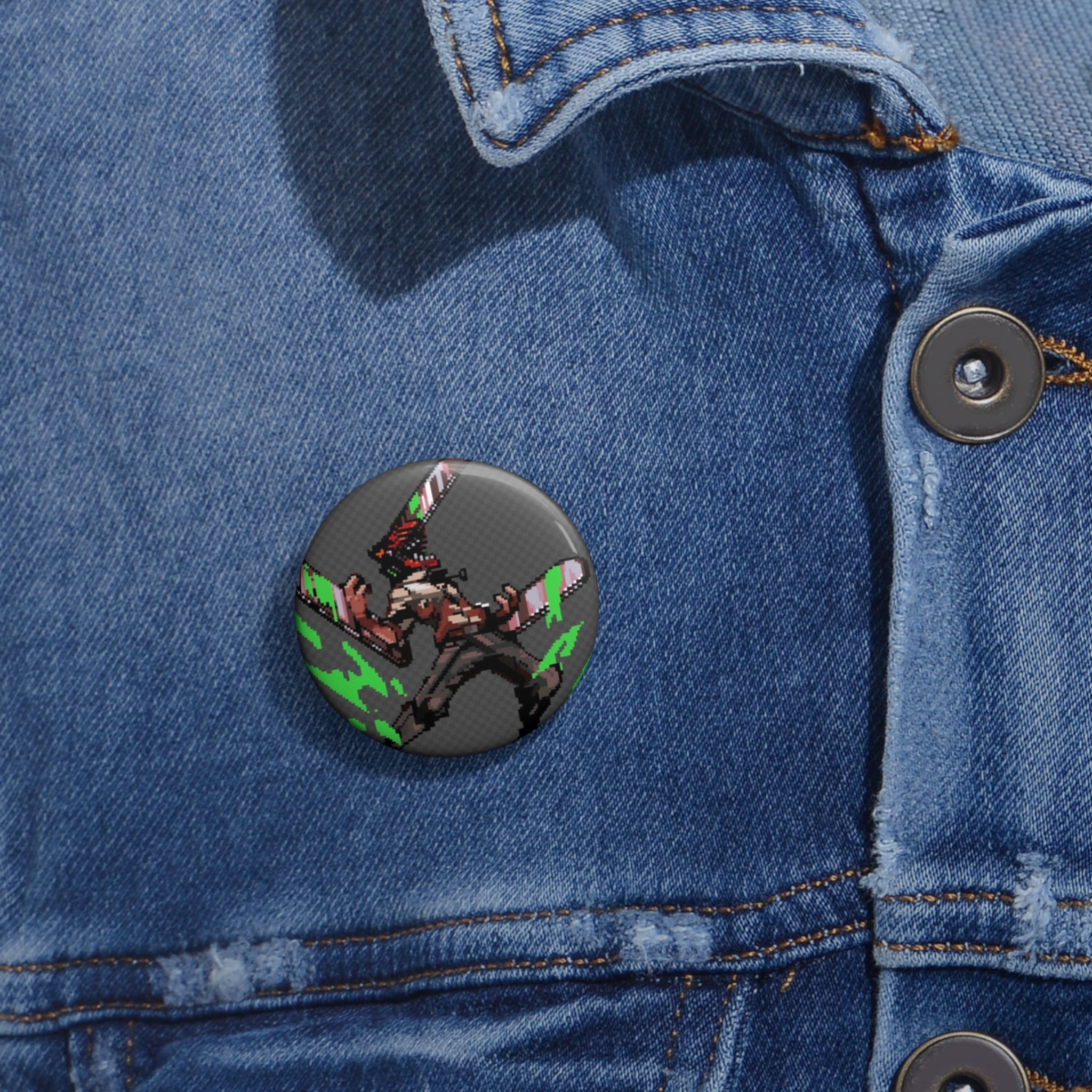 Denji Art Pin - Chainsaw Man