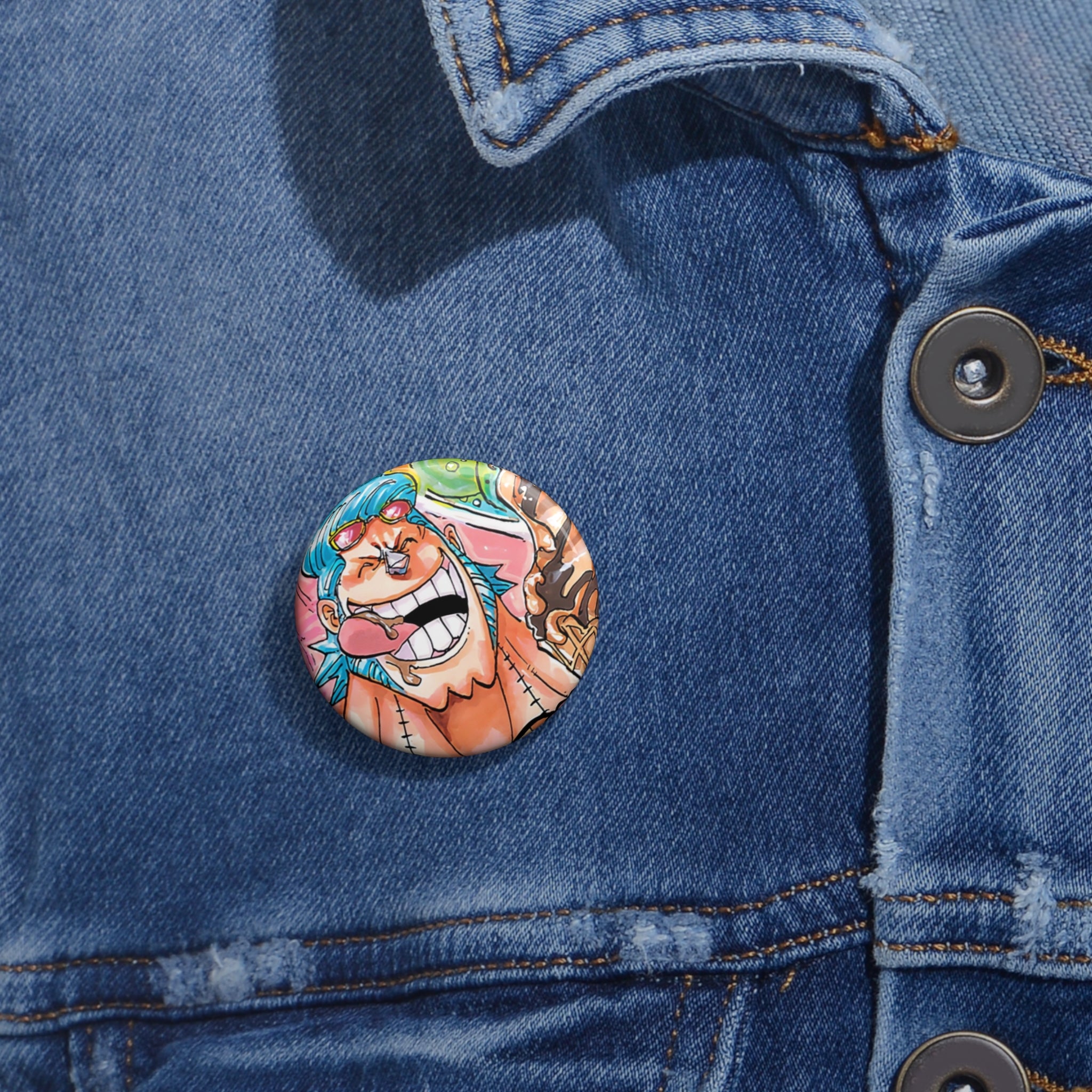 Franky Pin - One Piece