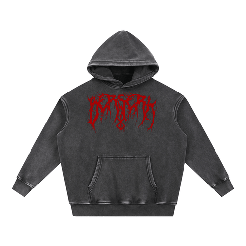 Berserk Snow Wash Hoodie - Wony store