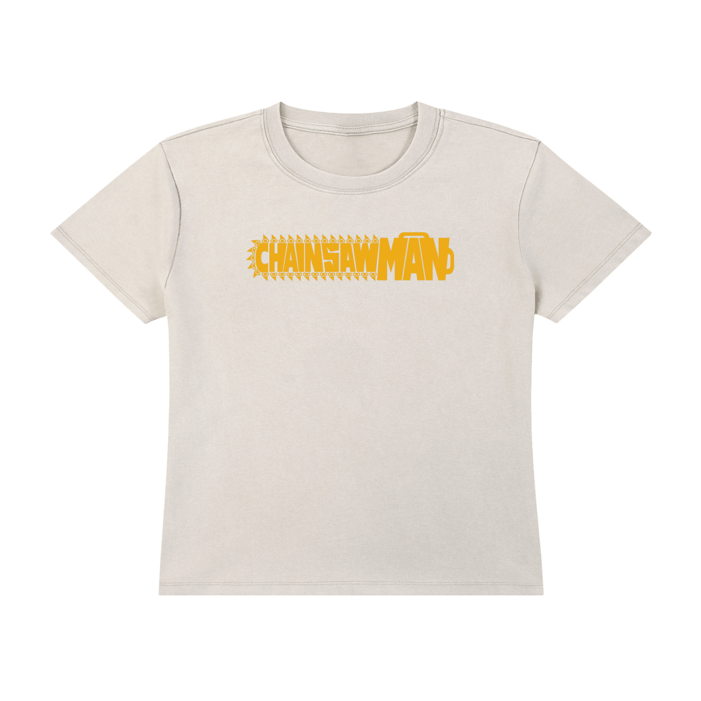 Chainsaw Man Washed Drop Shoulder Tee - Wony store